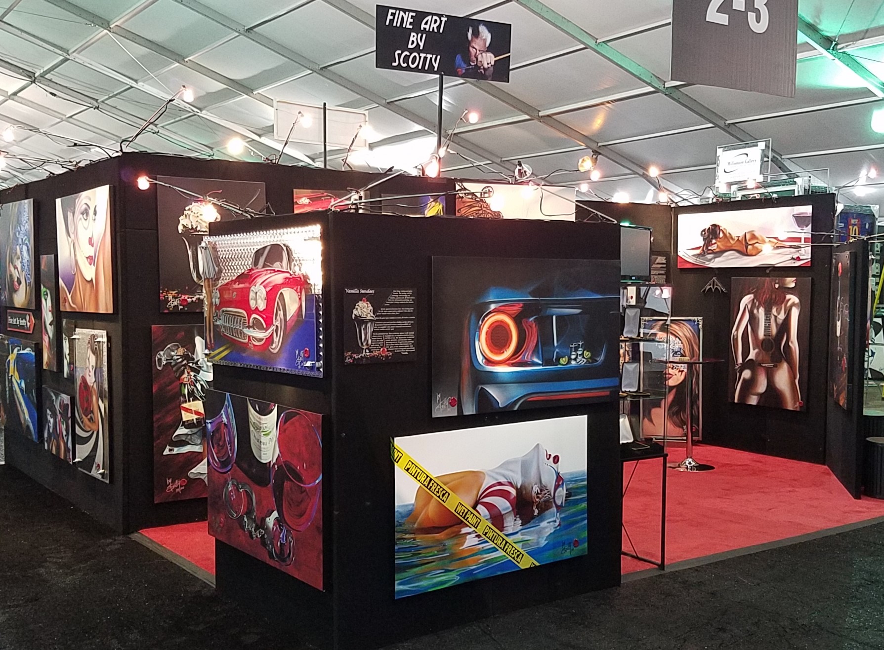 Barrett-Jackson Scottdale 2017 Booth