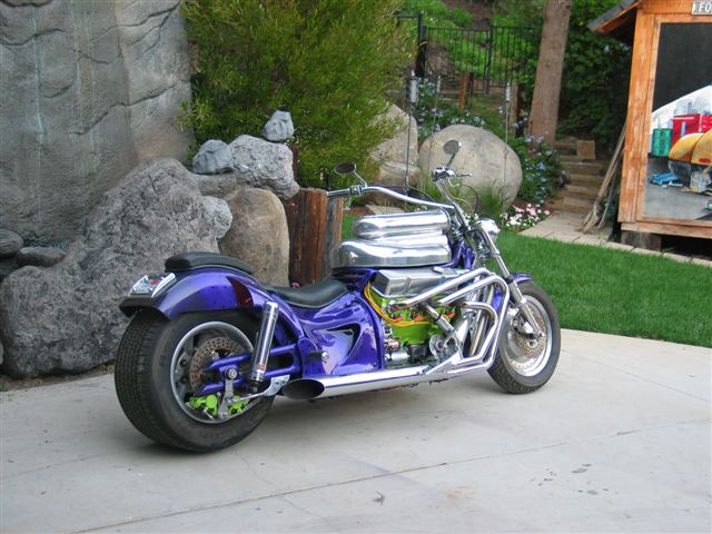 V-8 Motorcycle